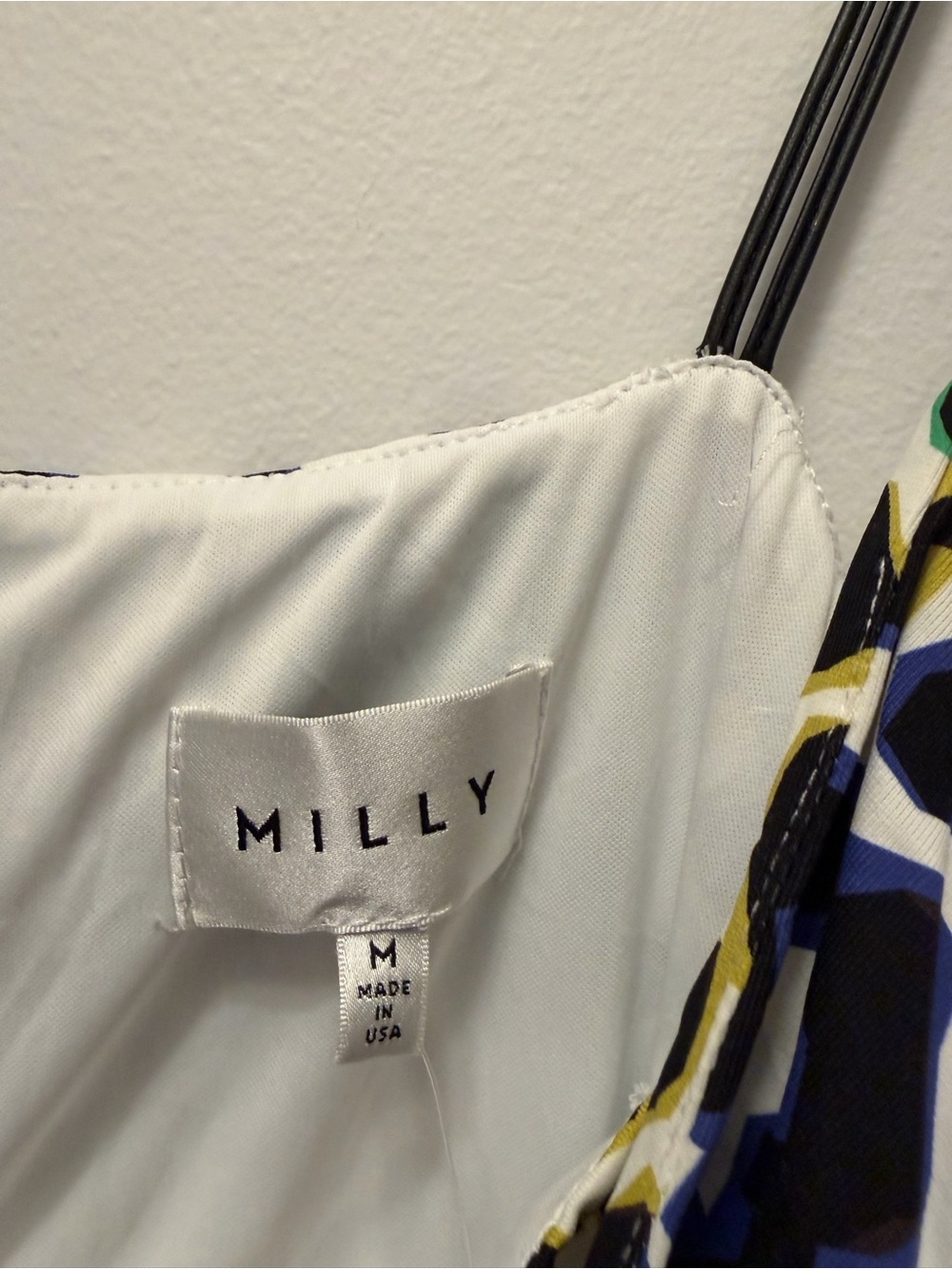 NWT Milly Leopard Print Sheath Dress Women's M Blue Green Cocktail Mini Feminine - Picture 6 of 10